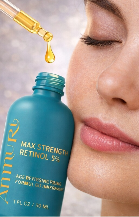 Retinol MAX 5% Anti-Ageing Serum for Youthful & Firm Skin | Ammuri