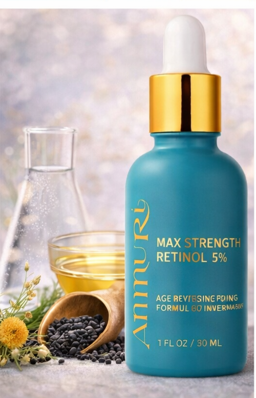 Retinol MAX 5% Anti-Ageing Serum for Youthful & Firm Skin | Ammuri